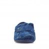 Sabatilles casa Vulladi tancament amb velcro en blau