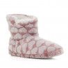 Zapatillas casa Amarpies de bota con corazones