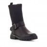Botines K-TINNI negros con caña de tela
