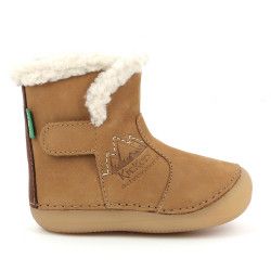 Botins Kickers sobooty camel - Querol online