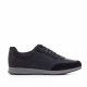 Zapatos sport Geox negros con cremallera lateral - Querol online