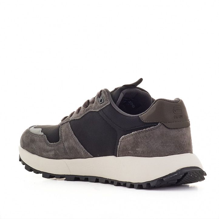 Zapatillas deportivas G-Star RAW grises con partes negras - Querol online