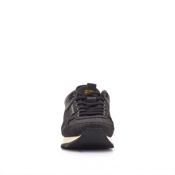 Zapatillas deportivas G-Star RAW negras denim - Querol online