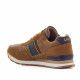Sabates sport Lois sabates marrons amb detalls blaus - Querol online