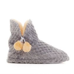 Zapatillas casa Stay grises de botín 15-347 - Querol online