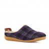 Zapatillas casa Redlove viveka de cuadros lila