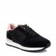 Zapatillas urban Xti 04365404 negros con detalles en rosa - Querol online