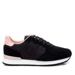 Sabatilles urban Xti 04365404 negres amb detalls en rosa - Querol online