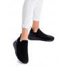 Zapatillas cuña Xti 04355102 negras de tela