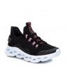 Zapatillas deportivas Xti 04361602 negras con detalles rosas