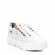 Zapatillas Xti 04430901 blancas con detalles metalizados - Querol online