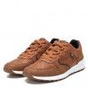 Sabates sport Xti 04481902 marrons de pell vegana perforada