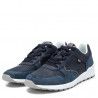 Sabates sport Xti 04481906 blaus de pell vegana perforada