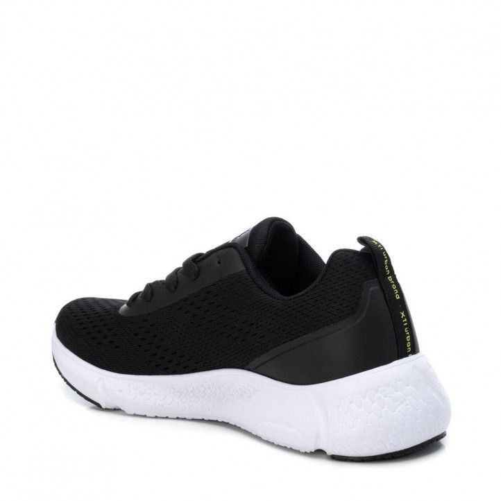 Zapatillas deportivas Xti 04355903 negras textiles - Querol online