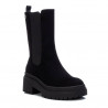 Botins plataforma Refresh 0076539 estil Chelsea amb cremallera lateral en negre