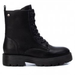 Botins plans Xti 043196 estil militar amb sola textura - Querol online