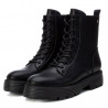 Botines planos Xti 043196 estilo militar con suela textura