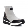Zapatillas cuña Xti 43271 gris elástico con cuña