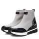 Zapatillas cuña Xti 43271 gris elástico con cuña - Querol online