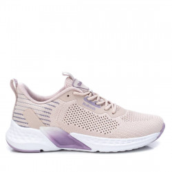 Zapatillas deportivas Refresh 79277 calada en color rosa y suela con textura - Querol online