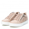 Zapatillas deporte Xti 057975 rosa con cordones y cremallera