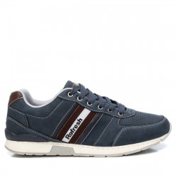 Sabates sport Refresh 079271 balu marí amb franja marró i blanca - Querol online