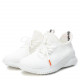 Zapatillas deportivas Refresh 079156 blancas con detalles naranjas - Querol online