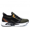 Zapatillas deportivas Xti 043565 estilo calcetín con detalles en negro y naranja