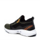 Zapatillas deportivas Xti 043565 estilo calcetín con detalles en negro y naranja - Querol online