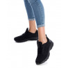 Zapatillas deportivas Xti 043547 negras con borde en negro