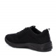 Zapatillas deportivas Xti 043547 negras con borde en negro - Querol online