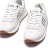 Zapatillas deportivas Mustang 69983 blanques amb detalls platejats