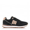 Zapatillas deportivas Mustang 69983 negres amb detalls roses