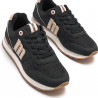 Zapatillas deportivas Mustang 69983 negres amb detalls roses
