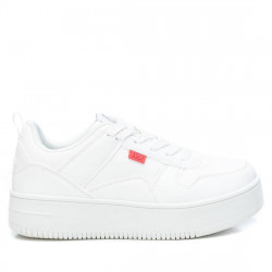 Zapatillas Refresh 079405 blancas con plataforma - Querol online