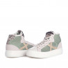 Zapatillas altas Munich nim 07 verdes