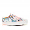 Zapatillas lona Chika 10 con print de flores