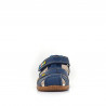 sandalias Pablosky stepeasy azul con detalles amarillos