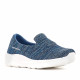 Zapatillas deportivas Sweden Klë sin cordones en tonos azulez - Querol online