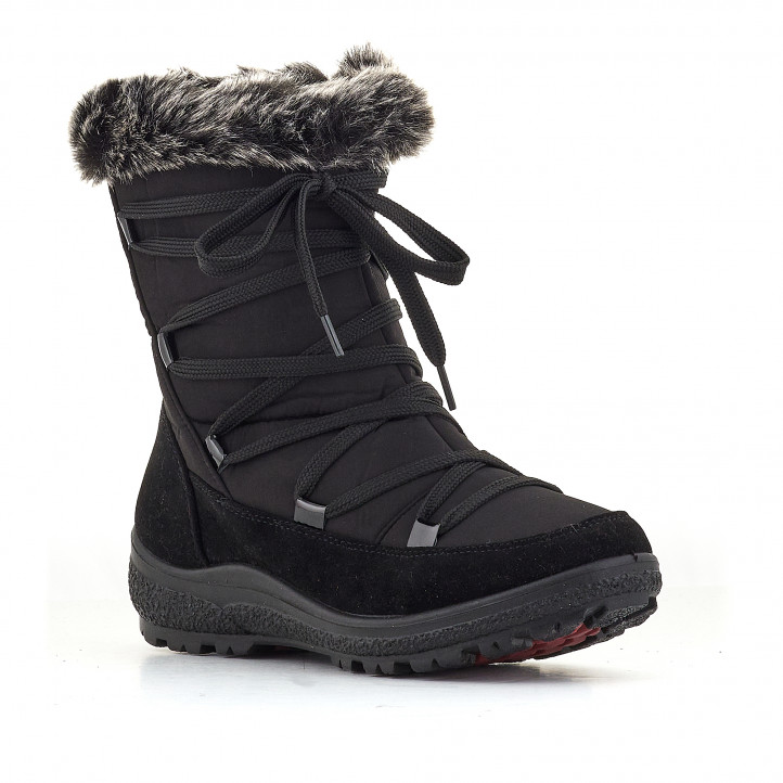Botins plans Owel uppsala grisos amb pèl interior - Querol online