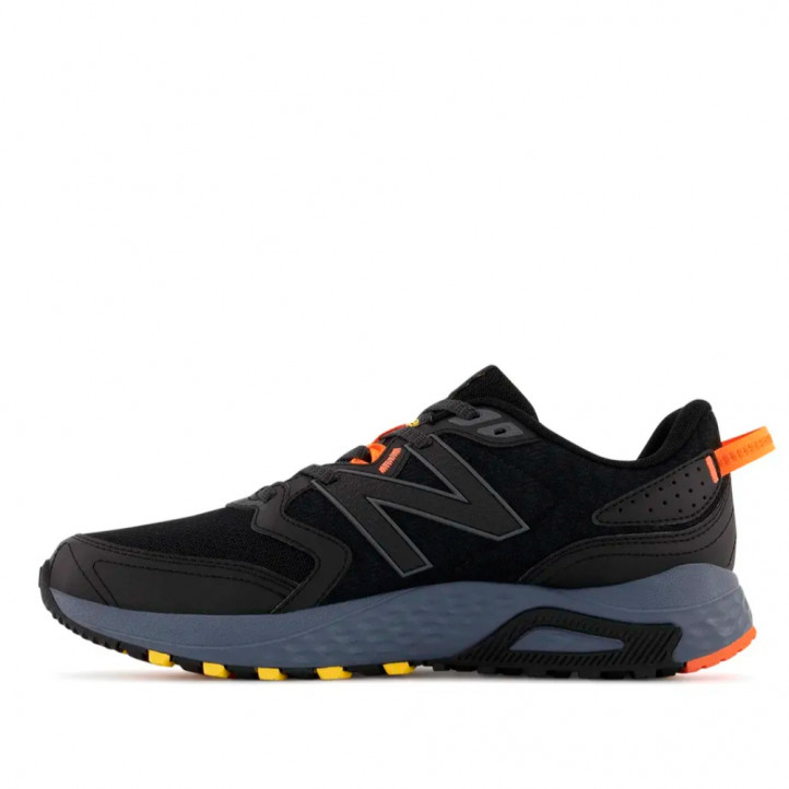 Zapatillas deportivas New Balance 410 v7 negro y naranja - Querol online