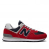 Sabatilles esportives New Balance ML574 vermelles i blaves marí