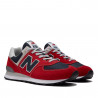 Sabatilles esportives New Balance ML574 vermelles i blaves marí