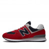 Sabatilles esportives New Balance ML574 vermelles i blaves marí