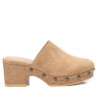 Sabates de taló Carmela 068610 taupe amb tatxes
