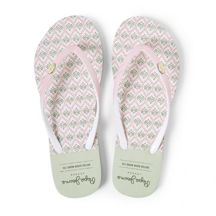 Chanclas Pepe Jeans rake estampadas pls701173 pinkish 339 - Querol online