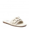 Sandalias planas Xti 043596 blanca con cadena