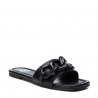 Sandalias planas Xti 043596 negra con cadena