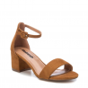 Sandàlies taló Refresh 079864 camels de taló mità amb tancament al tormell