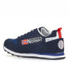 Zapatillas deportivas NORWAY azules con cordones